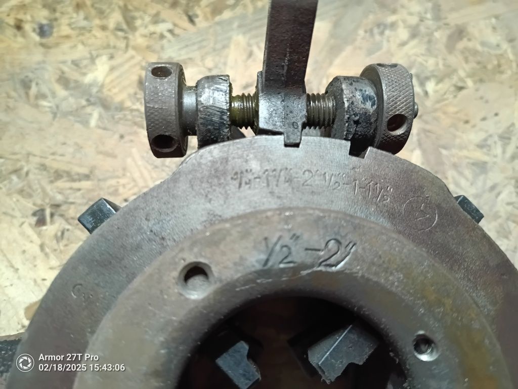 Клуп , клупп різьбонарізний від 1/2" дюйма до 2" дюймів