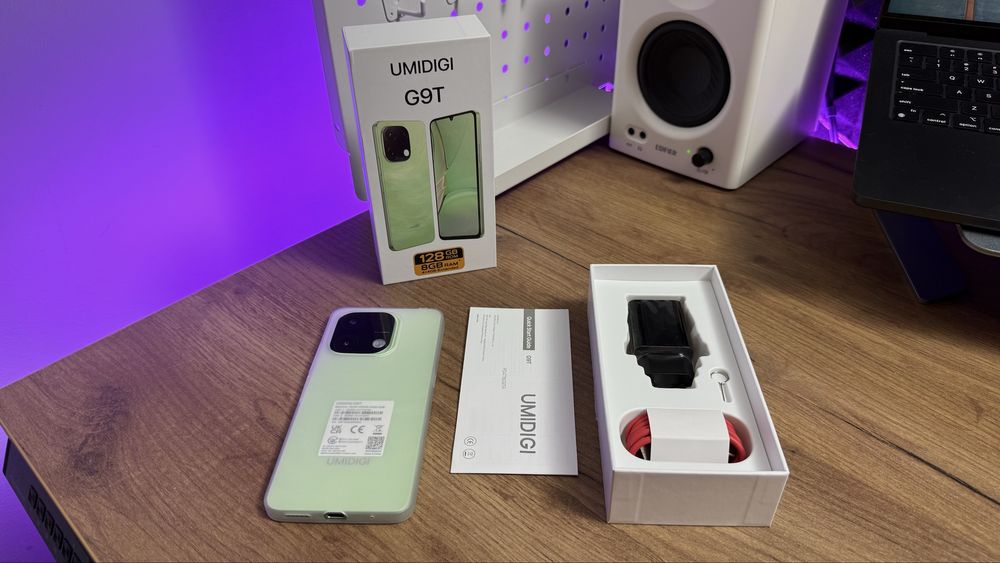 Смартфон Umidigi G9T екран 6.7 90гц озу 4+4/128 ГБ 5000mah