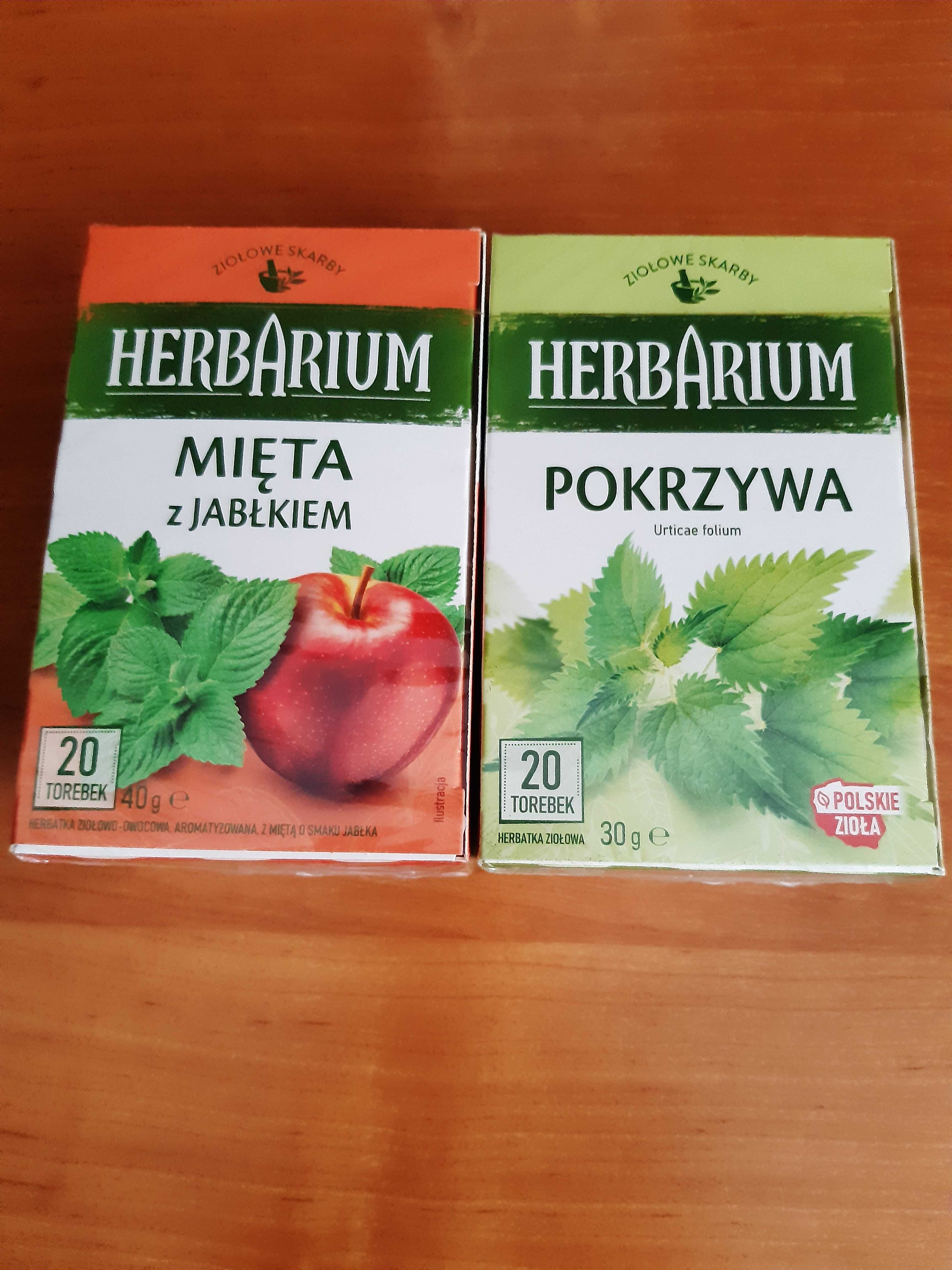 Herbarium mięta z jabłkiem,  pokorzywa