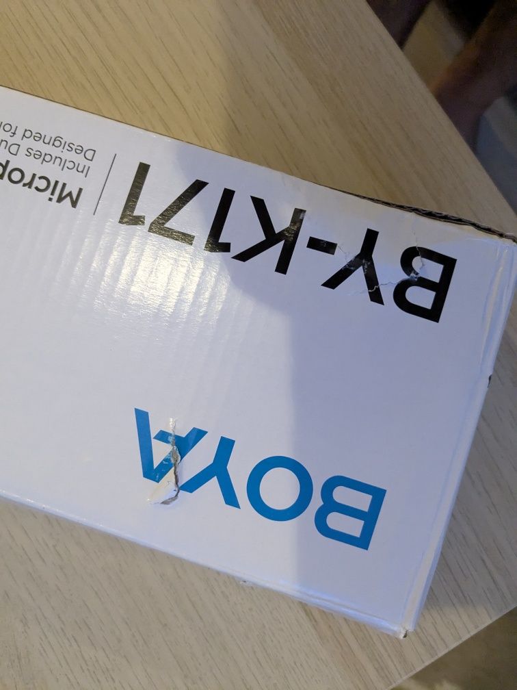 Mikrofon Boya K9 + uchwyt
