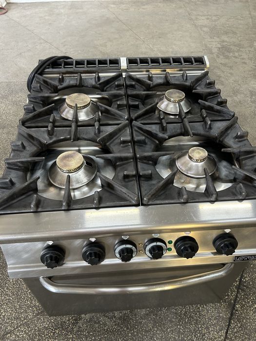 Професійна газова плита Lotus CF-4  98 G ( Італія)