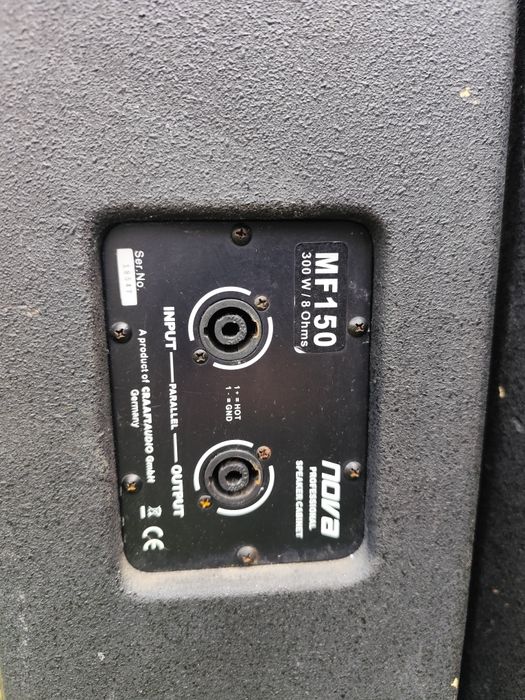 Kolumny głośniki Nova MF-150 300W, 8 Ohm