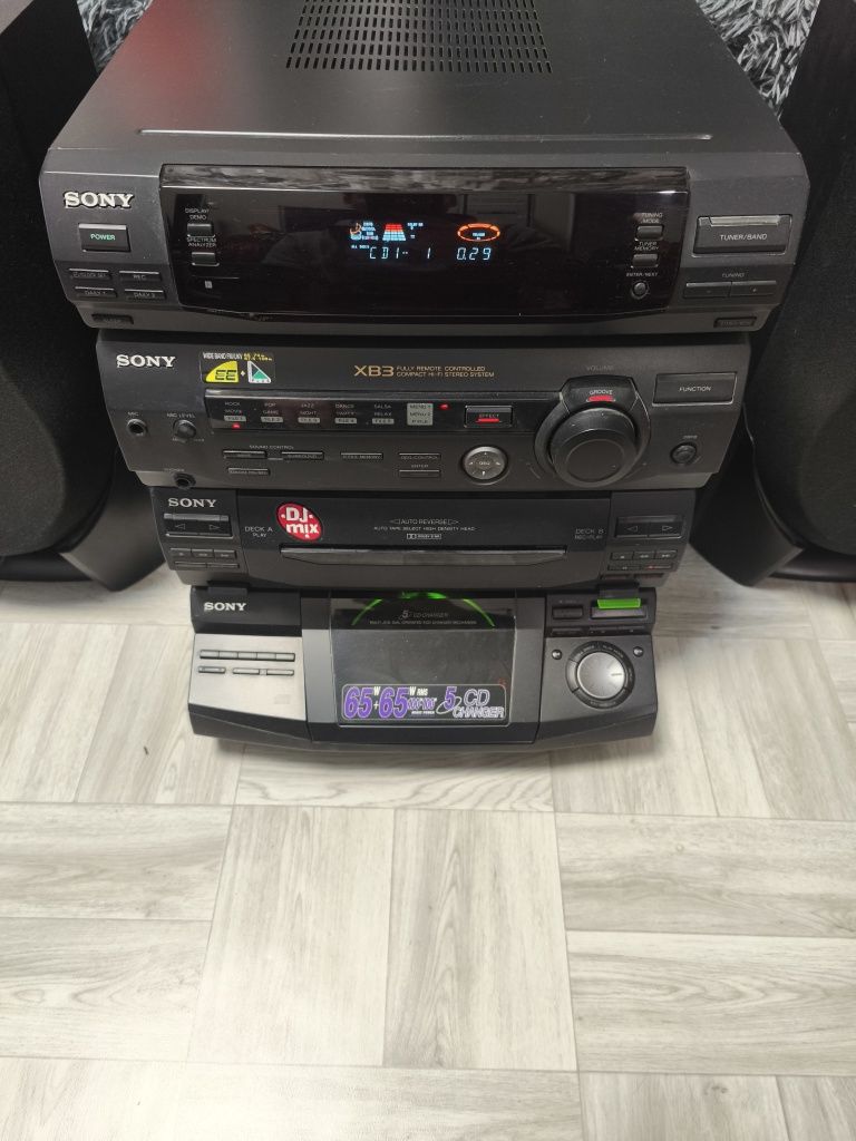 Музыкальный центр sony hcd xb3
