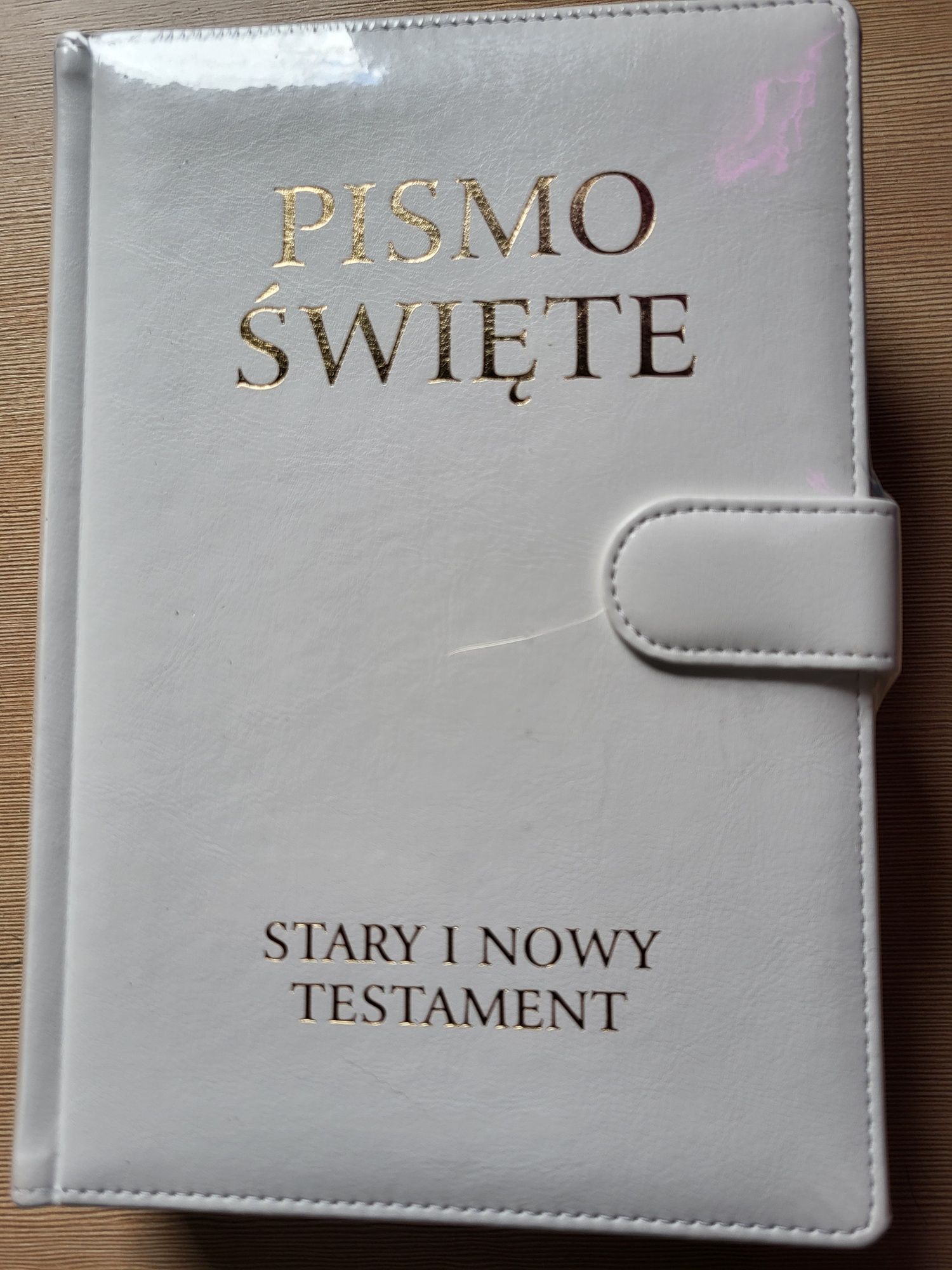 Pismo Święte Stary i Nowy Testament NOWE ! - komunia prezent pamiątka