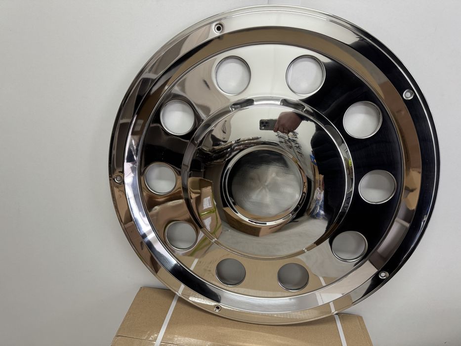 Kołpaki ma koła chrom 22.5” tir cieżarowe nikiel