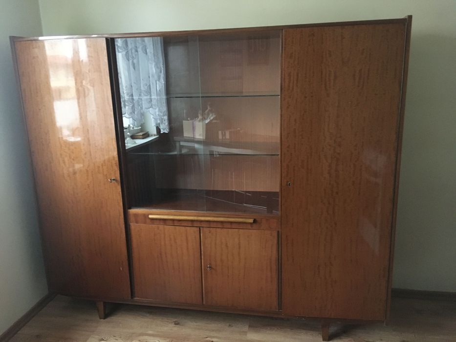 Witryna/regał/biblioteczka z PRL