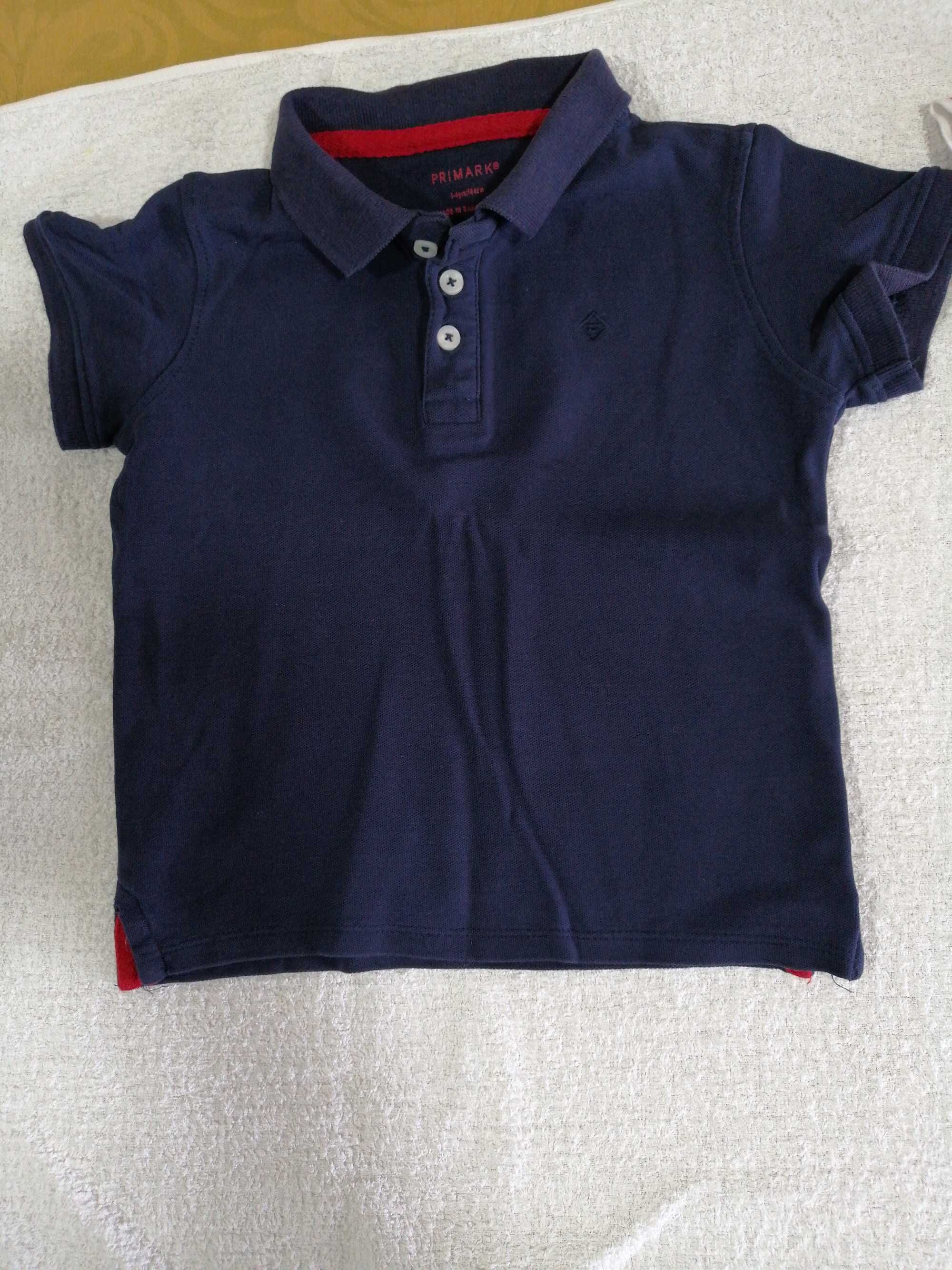 1 polo e 2 t-shirts, Primax, 3-4 anos