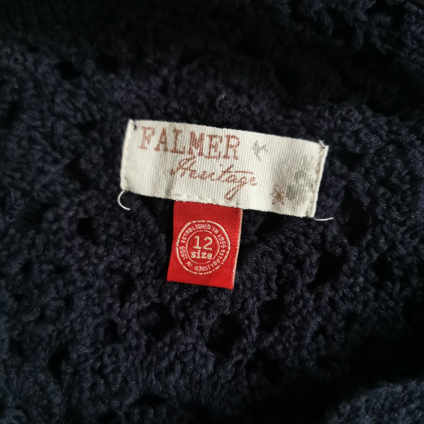 Falmer Heritage ażurowy sweter