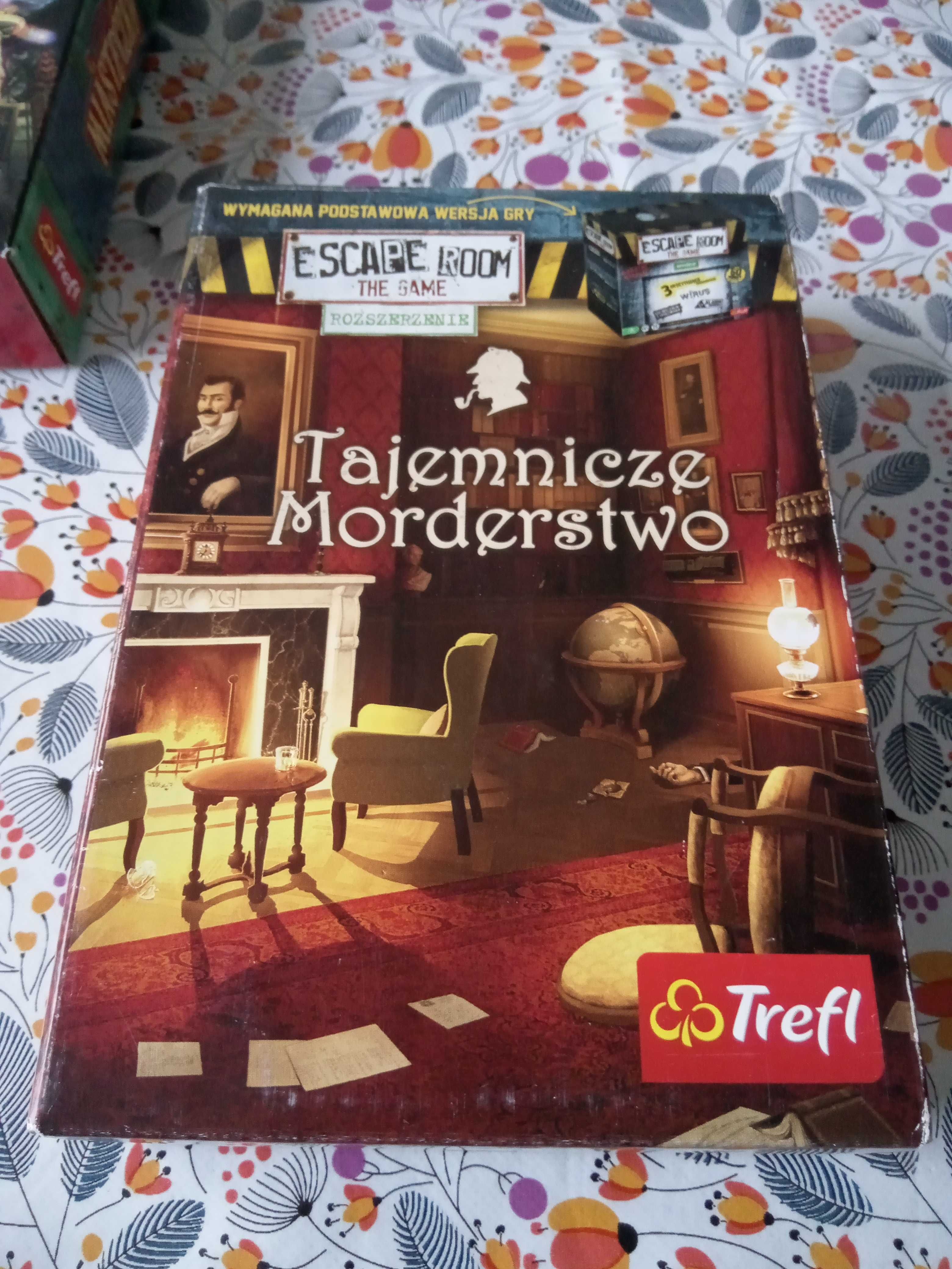 Gra planszowa Escape firmy Trefl plus dwa dodatki