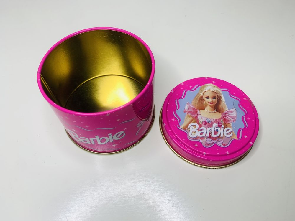 Metalowe pudełko Barbie Mattel 1996 vintage