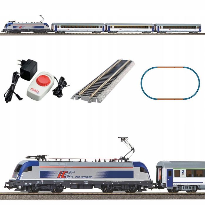Piko 57116 - Zestaw startowy pociąg osobowy PKP Intercity H0