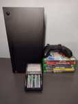 Xbox series x + gry + akumulatorki