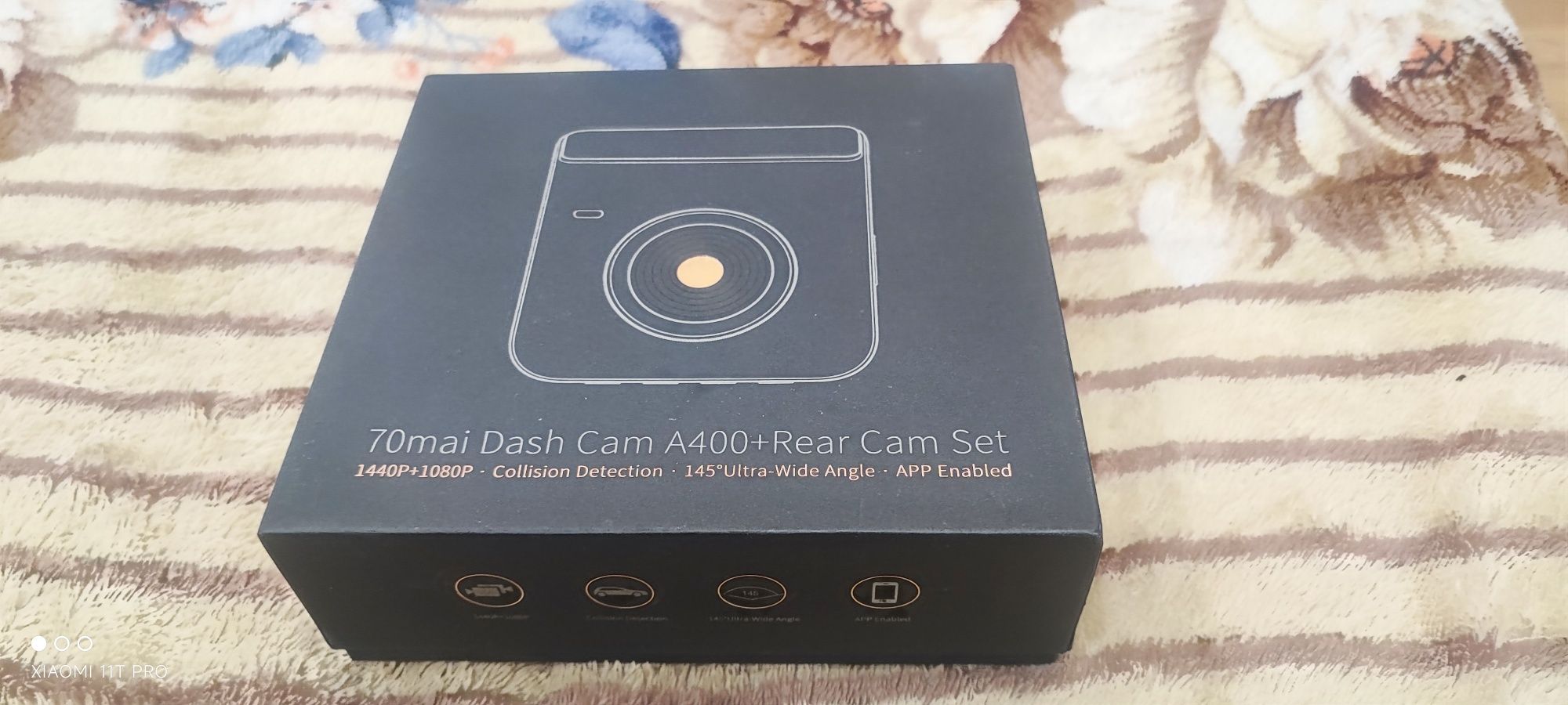 Автомобільний відеореєстратор Xiaomi 70mai Dash Cam A400 + Rear Cam RC