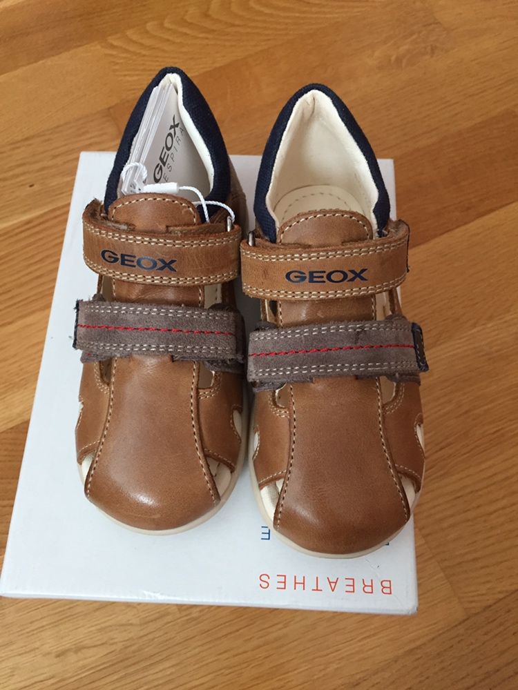 Geox Kaytan 24р( 15 см) кожа босоножки босоніжки сандалі сандалии