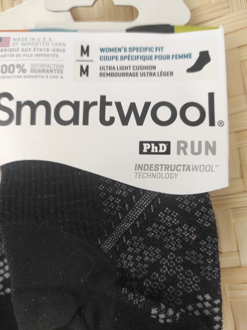 Skarpety Smartwool PhD run, czarne