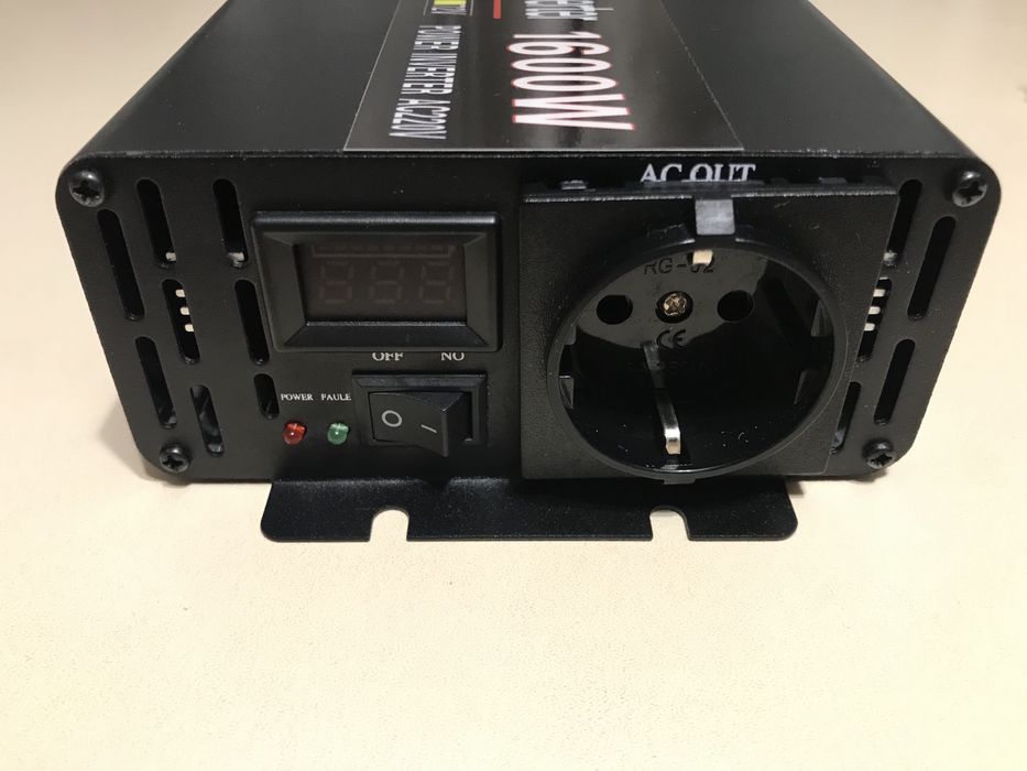 Інвертор 1600w чиста синусоїда (для котлів)