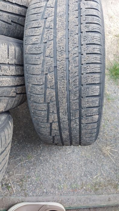 Диски оригіна Audi 5/112/16 ET46 4шт з гумою Nokian зима