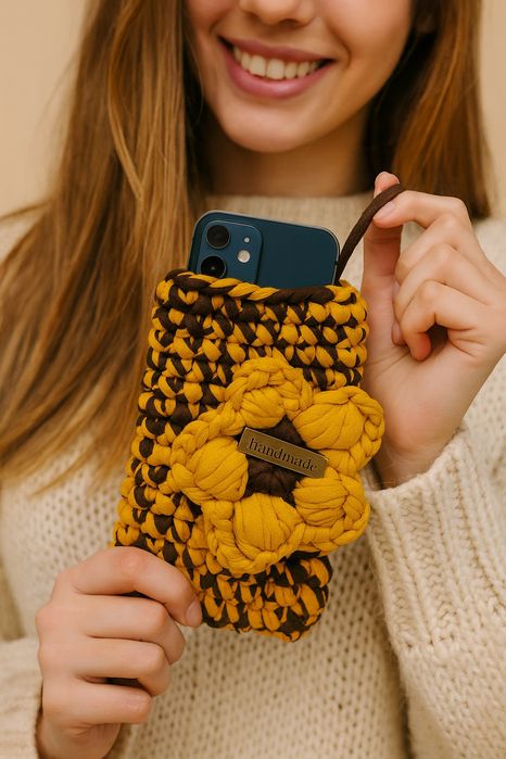 Torebka damska ręcznie wyplatana