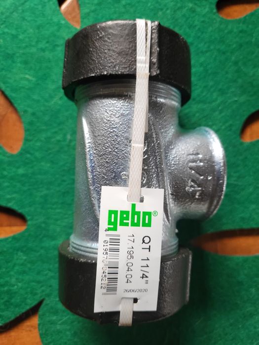 Trójnik zaciskowy Gebo 11/4"