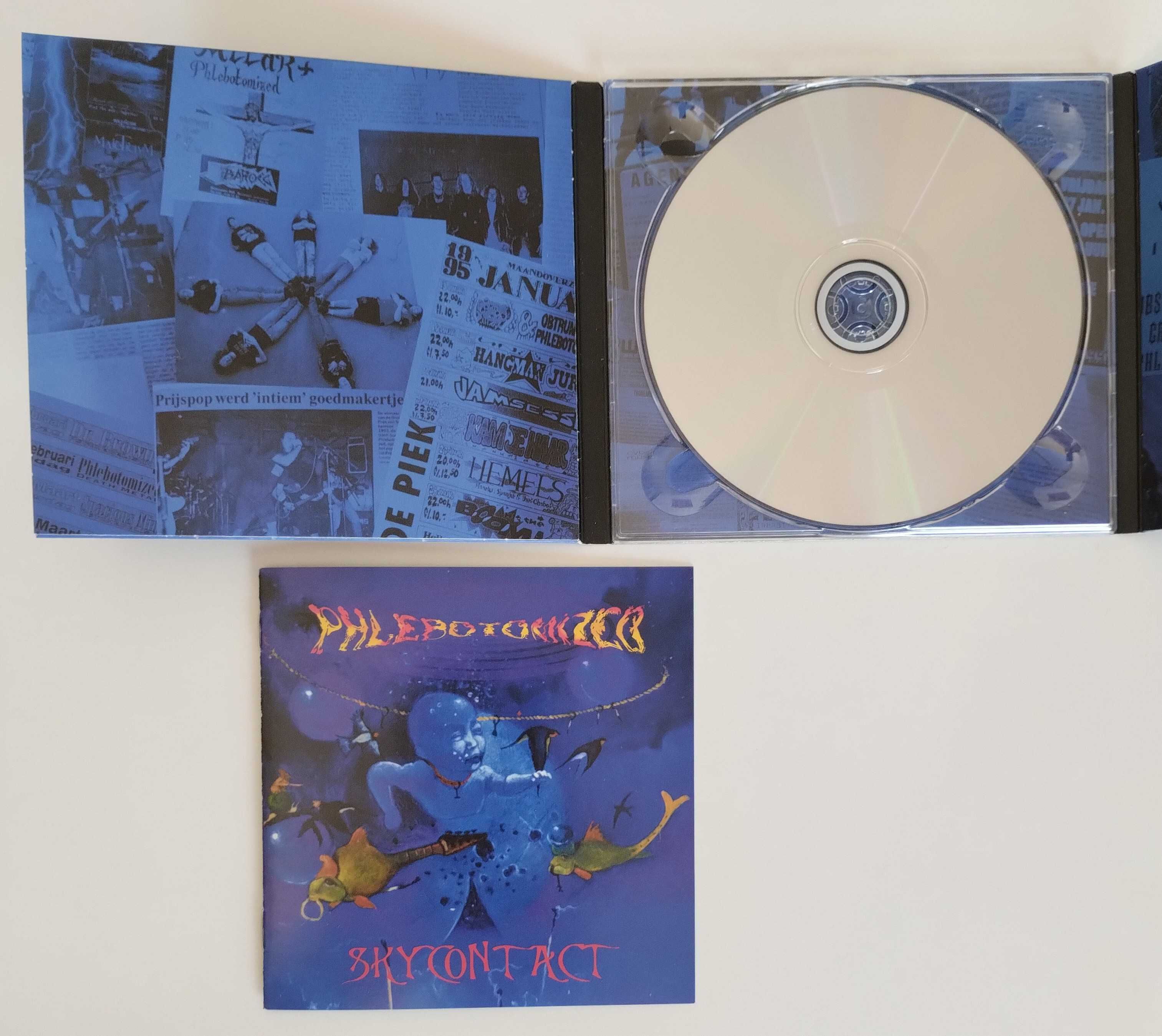 Phlebotomized - Skycontact  CD 2023 digipak, remastered
