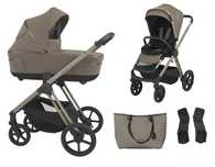 Nowy wózek ESPIRO MILOO Beżowy 209 Charming Touch +Adaptery OD RĘKI
