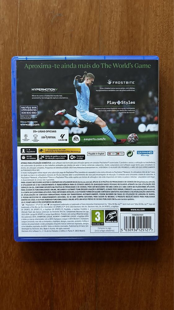 Vendo jogo FC 24 para PS5 (entrego em mãos)