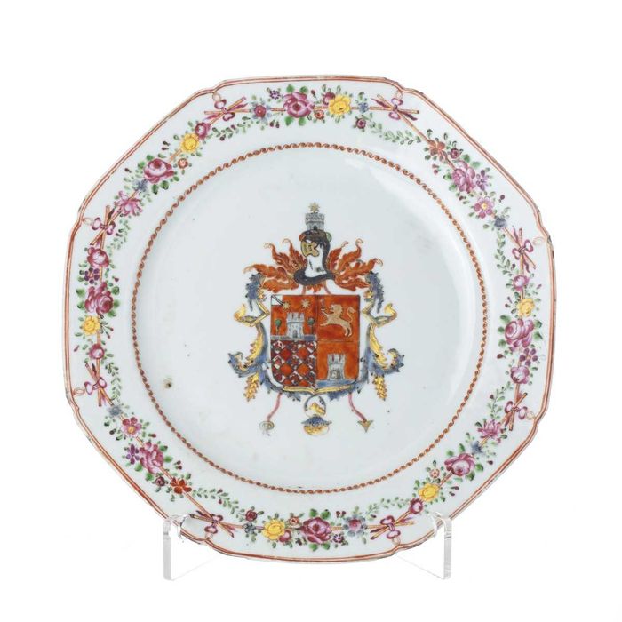 Pratos Brasonados Companhia das Índias