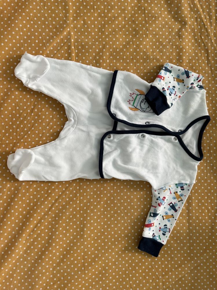 Одяг для новонароджених, європелюшки та костюм для хлопчика