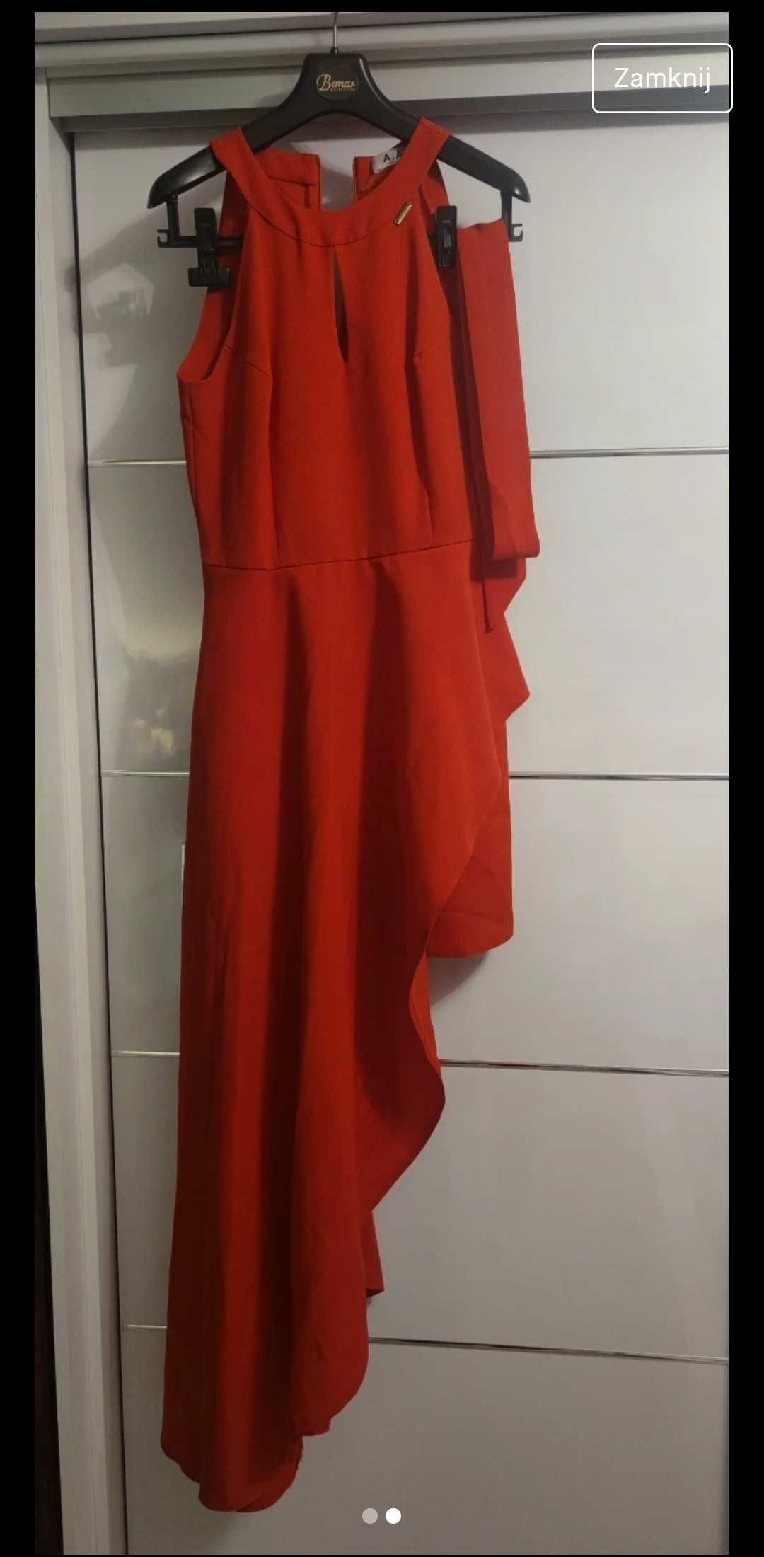 Sukienka czerwona r. M A&A