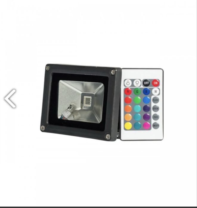 Naświetlacz z kolorowym światłem RGB led z pilotem 30W VO0540 Volteno