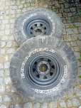 Jantes com pneus 33x12.5R15
Aceito propostas...