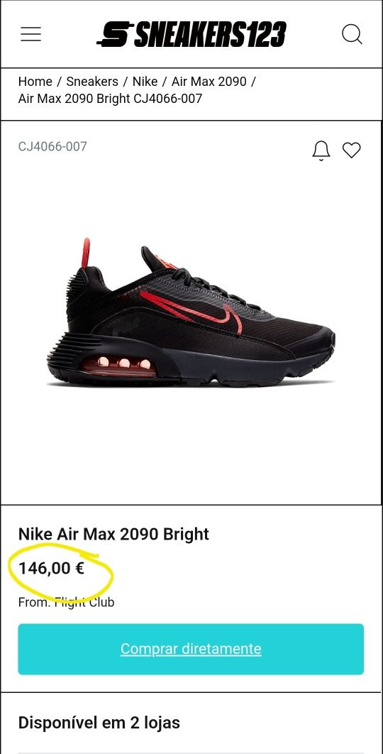 Nike airmax 2090 tam41