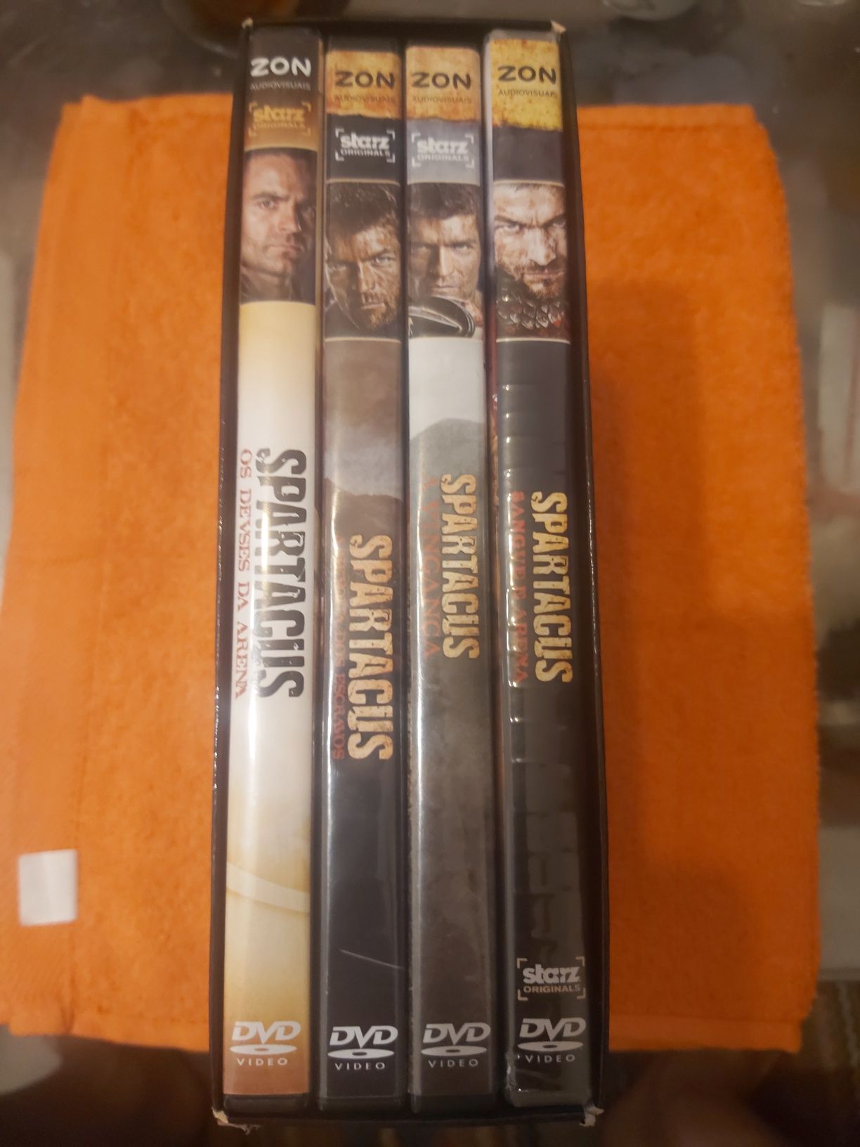 Dvd - Spartacus - A Coleção Completa Edição Colecionador Com Caixa Arq