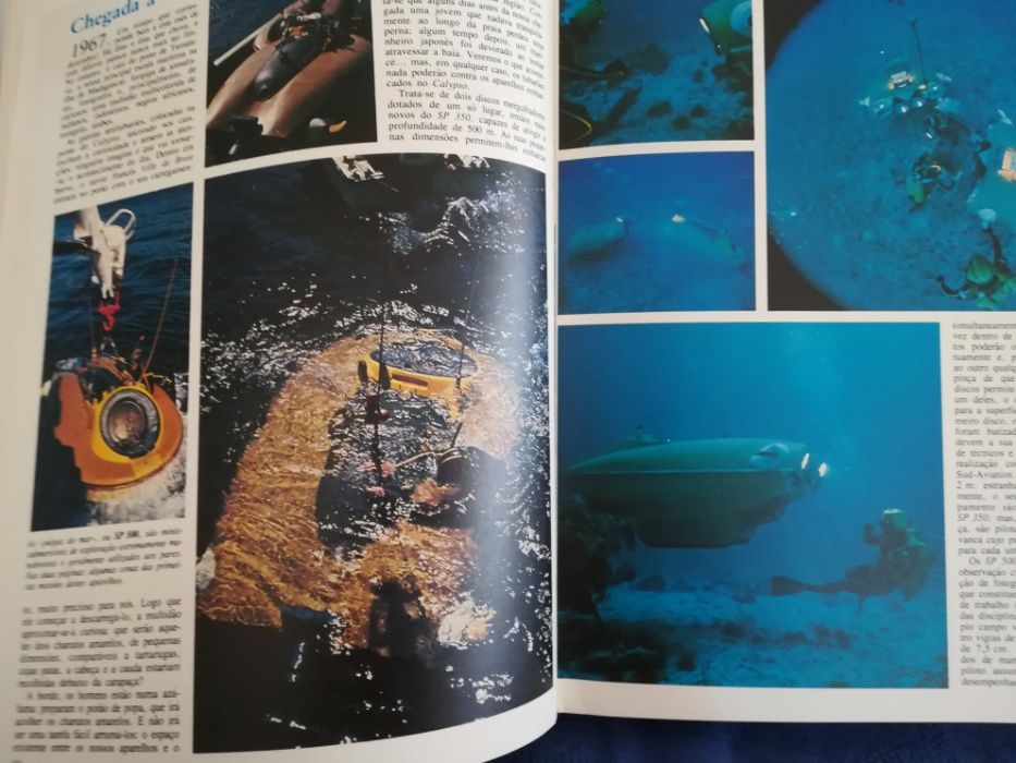 "O Mundo Submarino,Cousteau e "A Fauna " em português