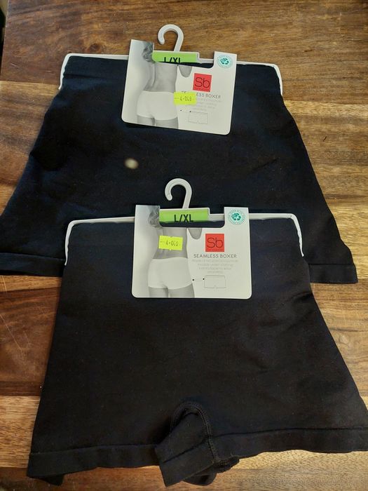 Sensabelle 2 pak damskie bokserki bezszwowe rozmiar L/XL