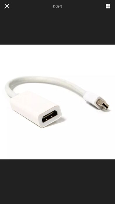 Adaptador para Macbook conversor da porta thunderbolt para HDMI