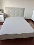 Estrado de cama 160 x 200 com arrumação