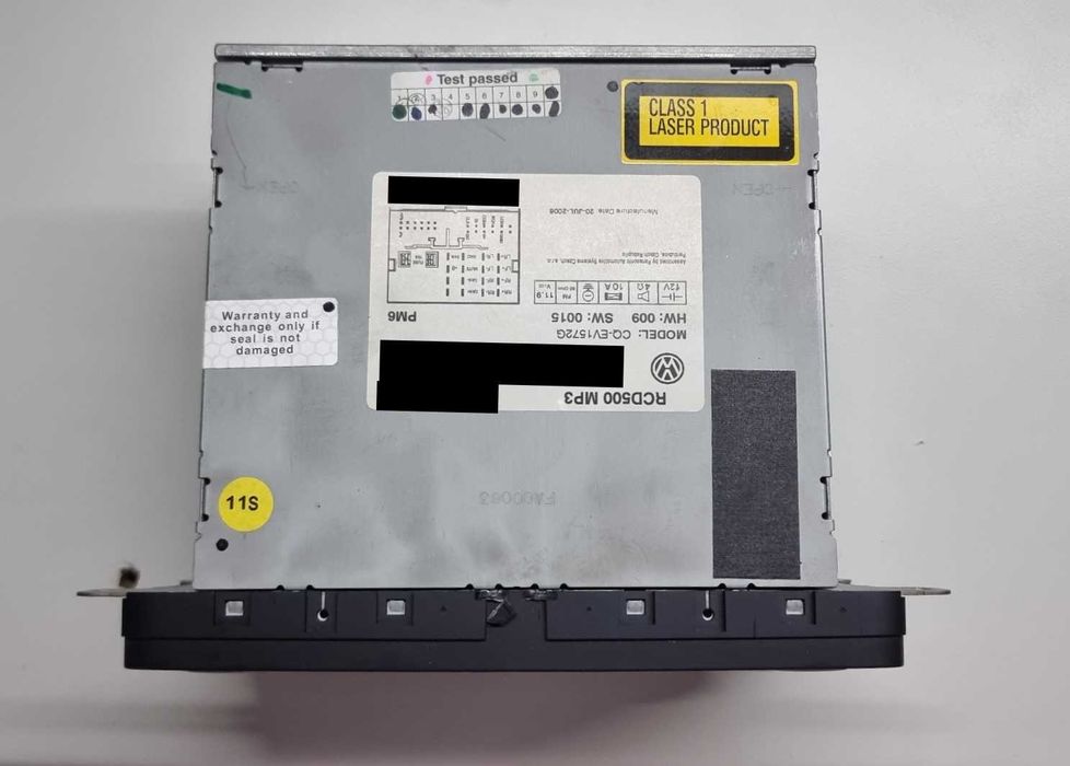 Auto radio RCD500 VW