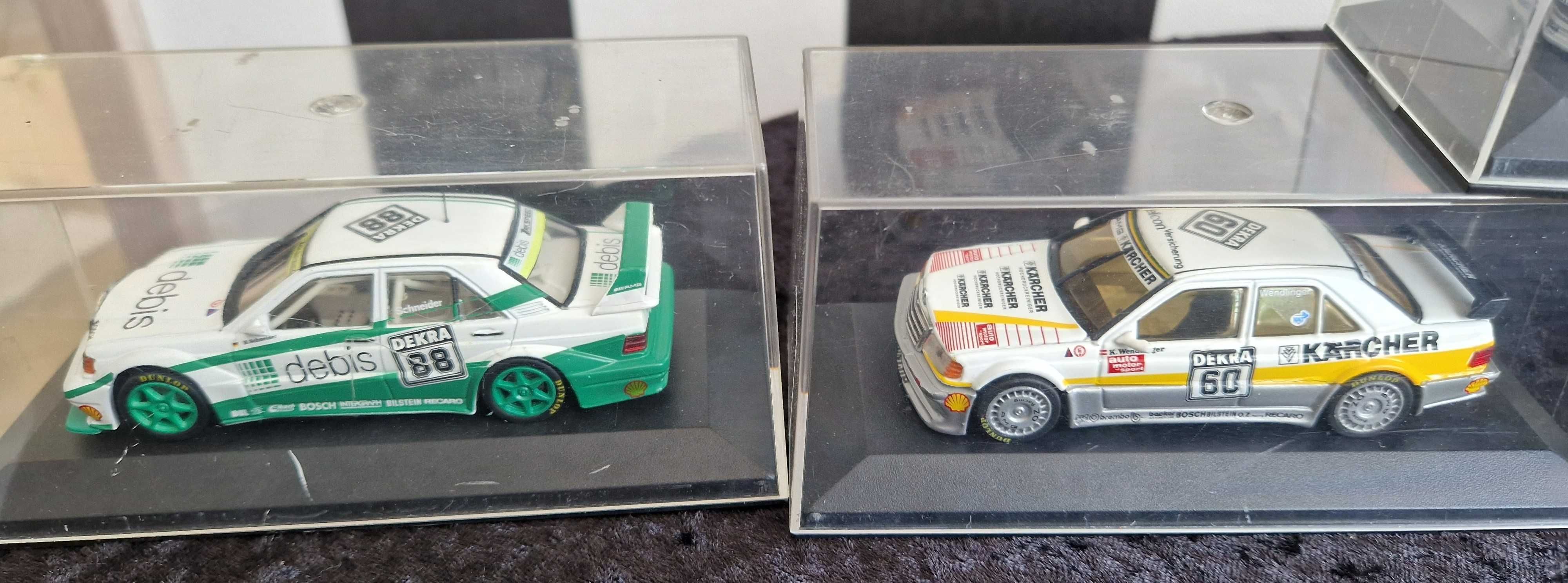 8 x Mercedes Benc  190 DTM Evo 2  MINICHAMPS 1:43