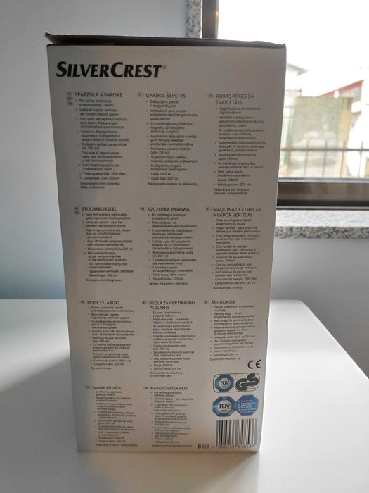 Ferro engomar/Máquina de limpeza a vapor vertical SilverCrest