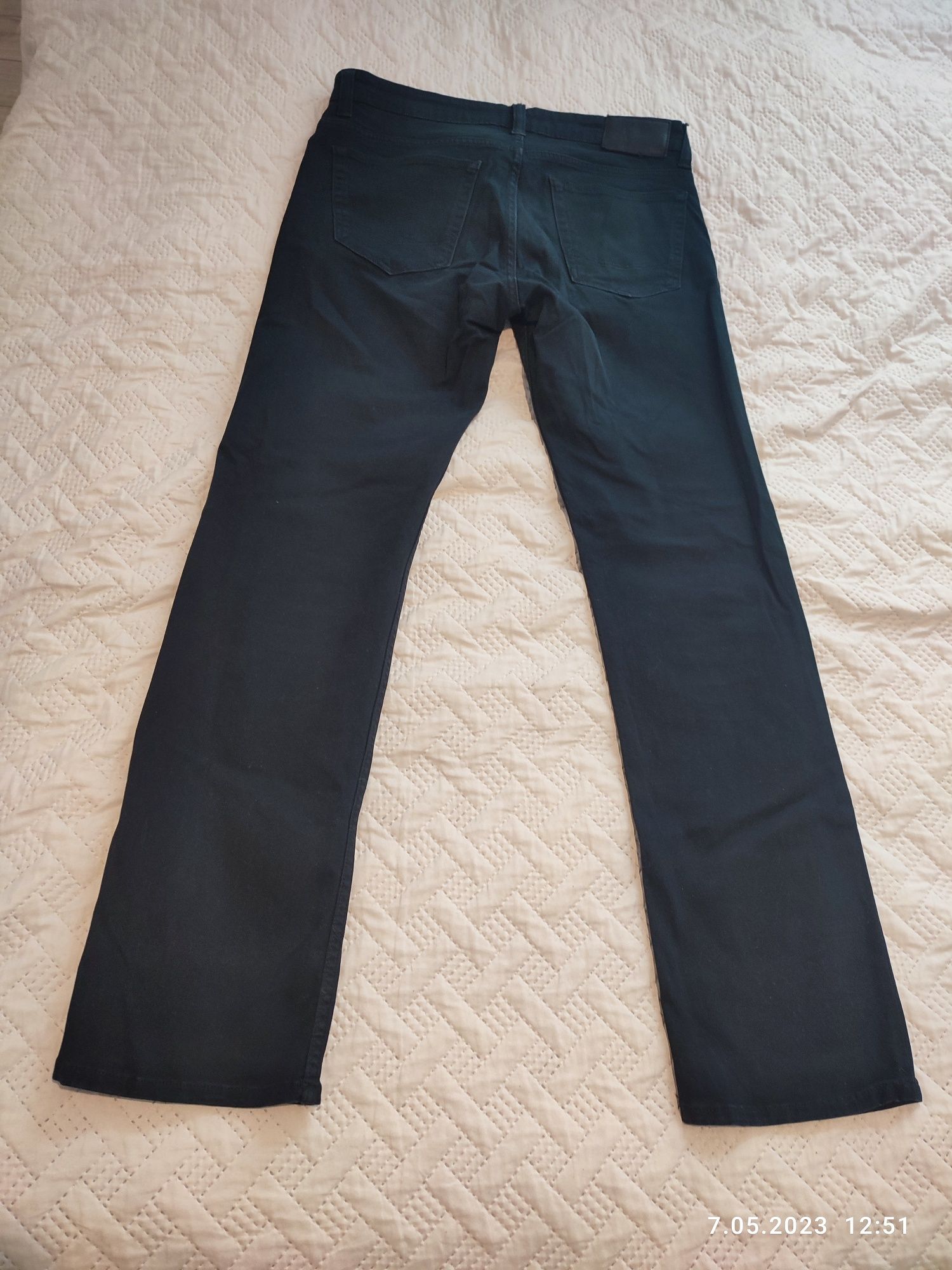 Spodnie czarne Cross W33 L34