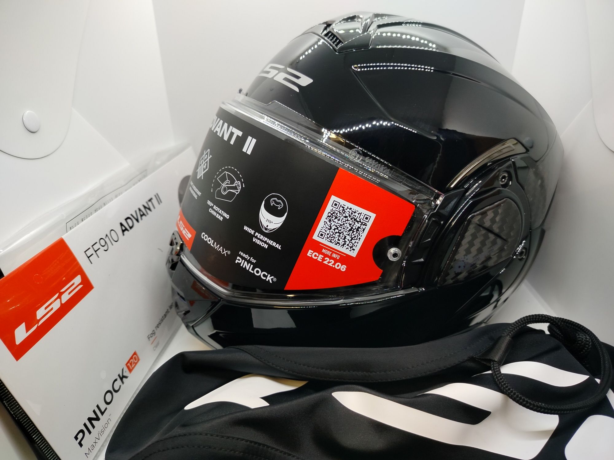 Kask LS2 FF910 ADVANT II, szczęka do tyłu, pinlock, nowość, sklep