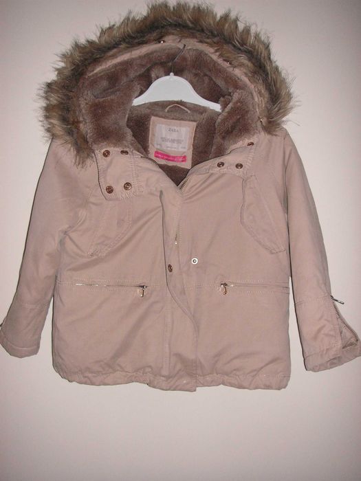 Blusão / Parka Zara T/6 - Quente