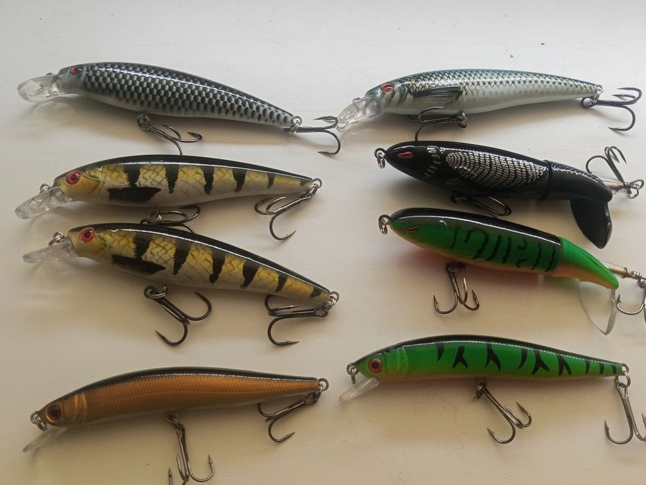 Przynęty spiningowe, woblery