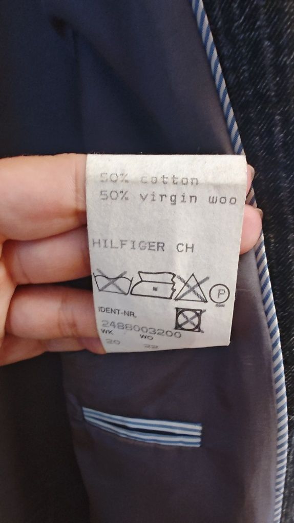 Marynarka Hilfiger i koszula Hugo Boss L/40
