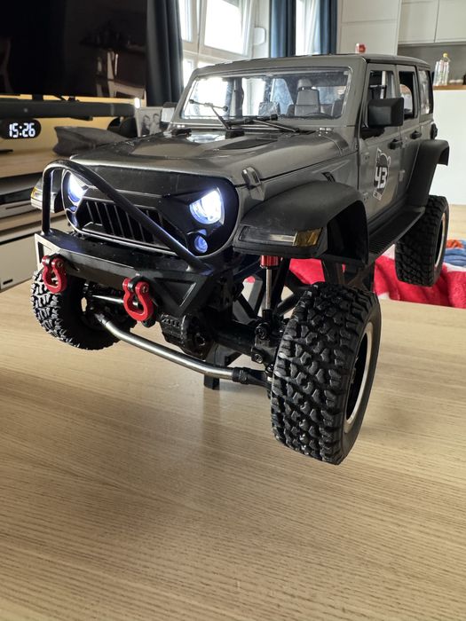 MN 128 RC zdalnie sterowany 1:12 Jeep Wrangler modyfikacje gratis