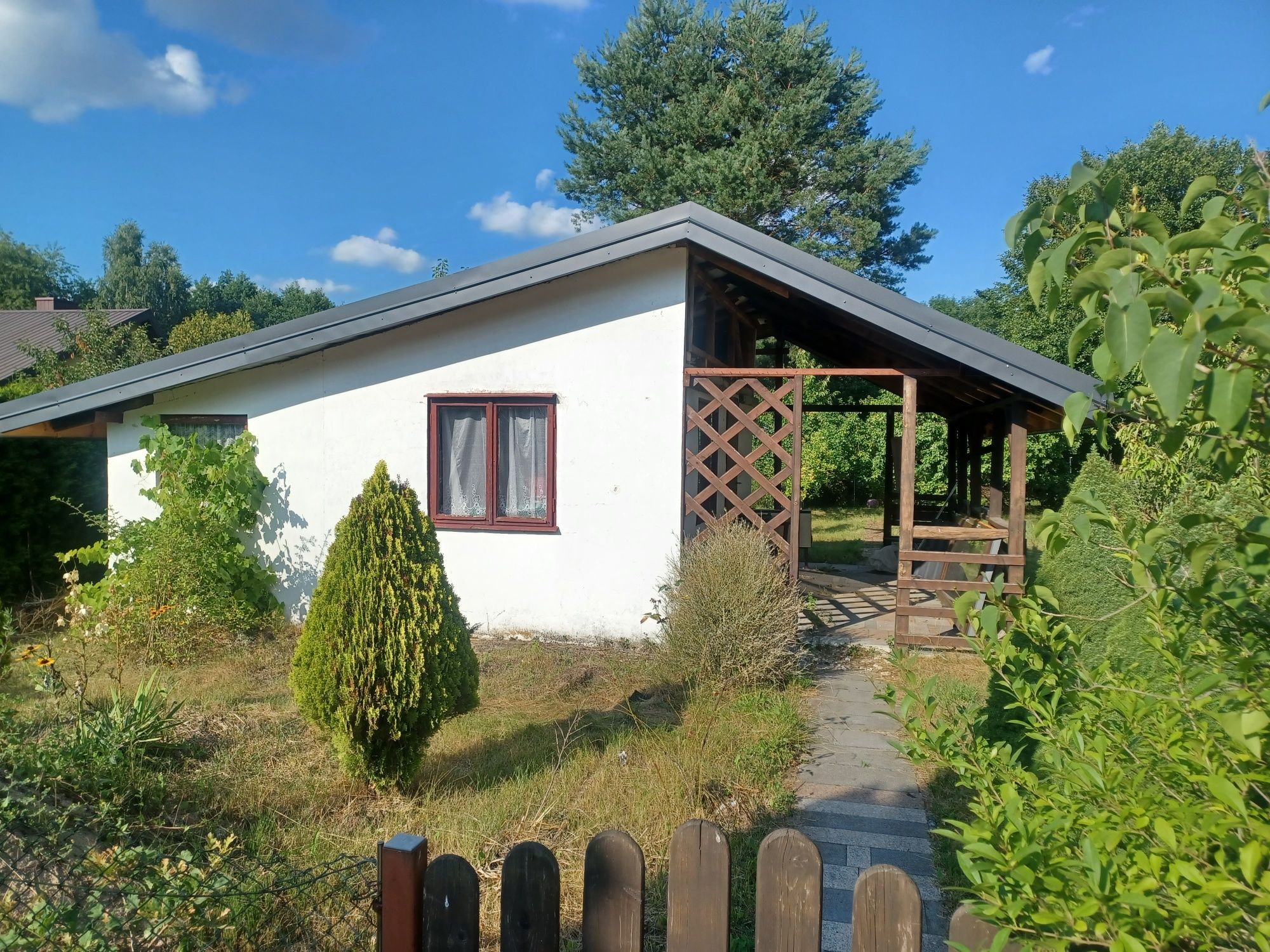 Działka rekreacyjna Chojne Rod Poręba 5 arów z domkiem.,