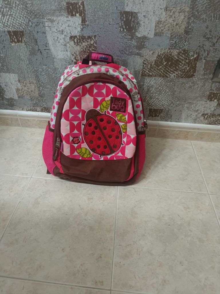 Mochila e lancheira Lady Bug