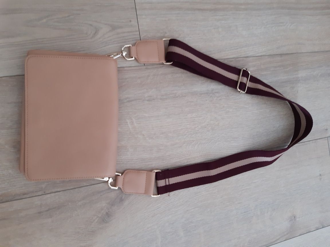 Torebka listonoszka H&M beżowa
