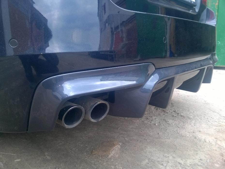 bmw f10 бленда м спойлер дифузор тюнинг бмв ф10